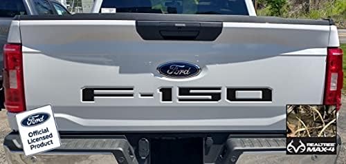 Vista 29 de Decal Mods Calcomanías de inserción para portón trasero 2021-2025 con incrustaciones de letras (calcomanía delgada) para Ford F150 (2021-2025) gris