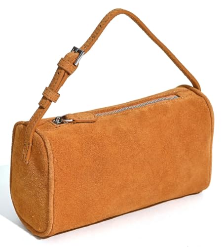 Bolsa tipo Hobo de cuero sintético para mujer miniatura 1