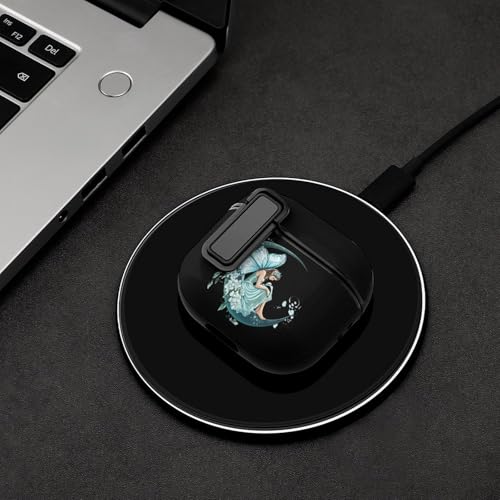 Elf Women Protective Lock Cover Compatible with AirPods 4 PC Headphone Case - Image 3