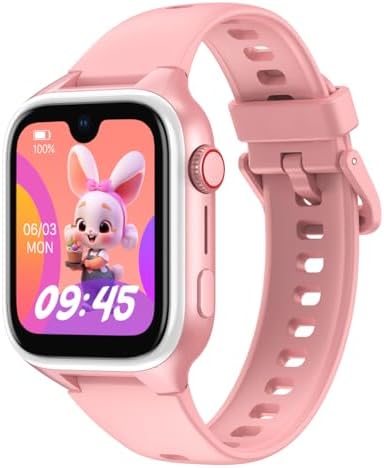 Buff Kids Watch Adventure 4.5G Sim Kartlı Akıllı Çocuk Saati GPS Konum Takibi Görüntülü Görüşme (Pembe) - Görsel 2