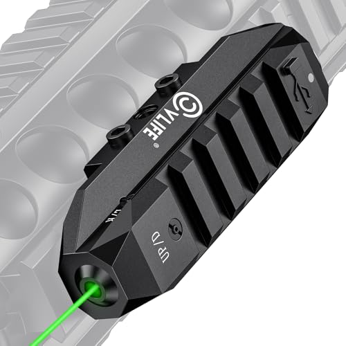 CVLIFE Laser Sight for Rifle, Rechargeable Picatinny Rifle Laser Sight - image 8