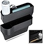 Ouzorp 2 Pack Car Seat Gap Filler Organizer, Auto Console Side Storage Box, Car Organizer Front Seat for Holding Phone, Car Pocket for Interior Essentials, Multifunctional Car Seat Organizer …