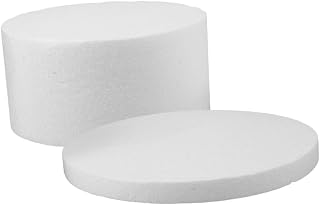 CIMAXIC Foam Cake Model Dummy Realistic Bakery Cake Prop Stand for Decorations