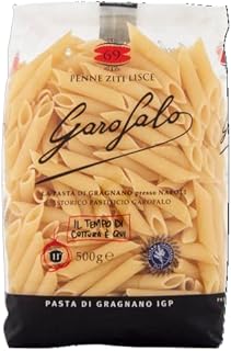 Garofalo, Penne Ziti Lisce Pasta 500 g (Pack of 1) White