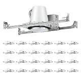 Anyhome 24 Pack 4 Inch Recessed Lighting Housing,New Construction Can Light Housing,IC Rated,AirTight,E...