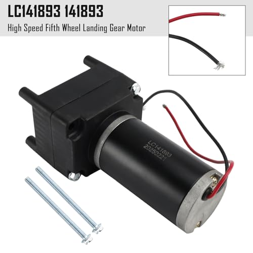 Frezon High Speed Fifth Wheel Landing Gear Motor LC141893 Fit for Lippert Tuson 141893 and other similar 5th Wheel RV Landing Gear Systems