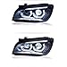 2PCS Car Headlamps Compatible For BMW X1 E84 Headlights 2010-2015 DRL Turn Signal Front Light Auto Accessories(Replace Xenon)