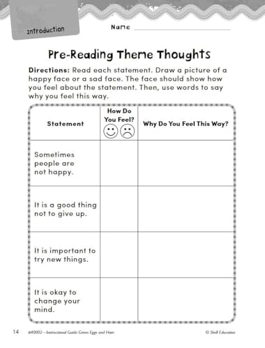 Green Eggs and Ham: An Instructional Guide for Literature: An Instructional Guide for Literature