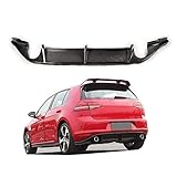【Leistungsvorteile】Der Diffusor der Heckstoßstange des Autos bietet eine bessere Aerodynamik für Ihr Fahrzeug, verringert den Luftwiderstand, erhöht die Kraftstoffeffizienz, verstärkt die Traktion und Stabilität, sorgt für Sicherheit, damit sich der Fahrer wohler fühlt. Kann das Aussehen und styling und ihm ein sportlicheres und aggressiveres Gefühl verleihen.