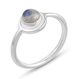 anillo de plata con piedra azul para hombre ¡Único! El diseño de este hermoso anillo de piedra lunar arcoíris en plata de ley 925 garantiza que destaques sin esfuerzo. Regalo esta hermosa pieza de joyería para ti o para alguien que quieres. Los productos fabricados en Indica Stellar Designs siempre están fabricados con los elementos y estándares de la más alta calidad.