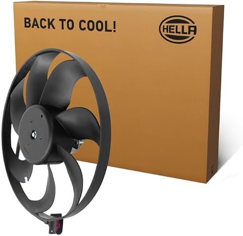 HELLA 366420011 Engine Cooling Fan, 12V, 120W