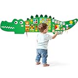 Weihnacht Wall Busy Board Panels,9-in-1 Montessori Sensory Toys, Toddler Learning Activity Center,Montessori Philosophy Sensory, Educational Toys, Conducive to All-Round Development