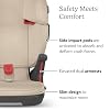 UPPAbaby Alta V2 High Back Booster Seat/Seven-Position, Active Support Headrest for Growing Children/SecureFit Integrated Belt Guide + Positioner/Cup Holder Included/Kavneer (Almond Melange)