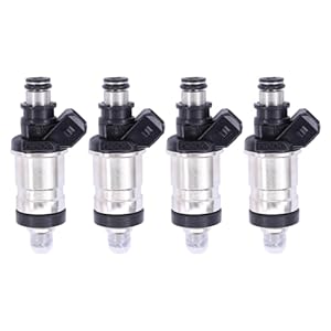 NewYall Pack of 4 Fuel Injector for Honda Civic 1.5L 1992-1995