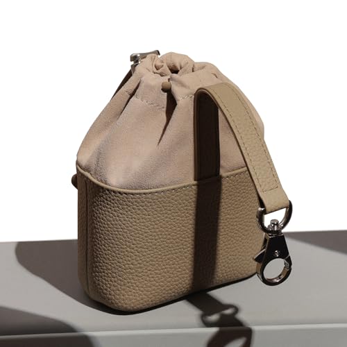 Euyona-Dog-Treat-Pouch-for-Training-Wide-Opening-Drawstring-Closure-Hands-Free-Waist-Bag-with-Belt-ClipCarabiner-Portable-Pet-Snack-Holder-for-Walking-Hiking