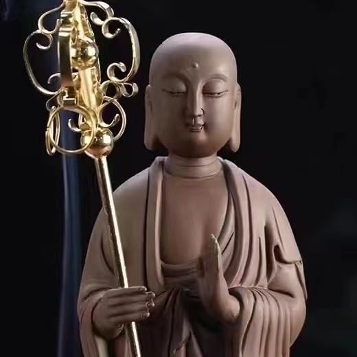 Bruciatore di incenso Statua di Buddha Bruciatore di incenso riflusso Casa Decorazione interna creativa Ornamenti in ceramica Incensiere