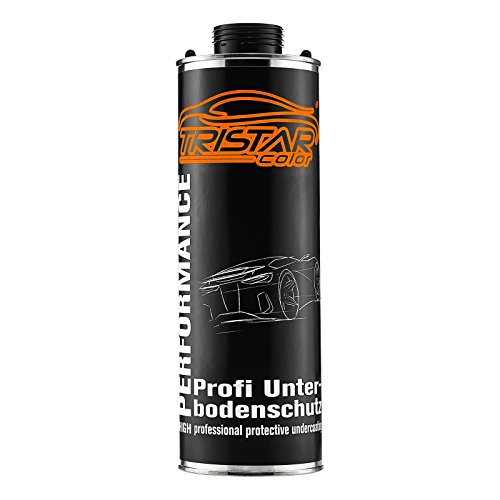 TRISTARcolor Protection Bas de Caisse Protection Contre Les gravillons Base en résine synthétique Caoutchouc Noir 1 kg