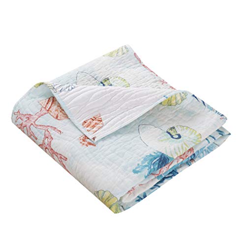Barefoot Bungalow Sarasota Throw, 50" X 60", Multicolor #TOP4
