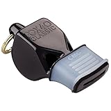 Fox 40 Classic - Silbato con Mango Acolchado, Negro