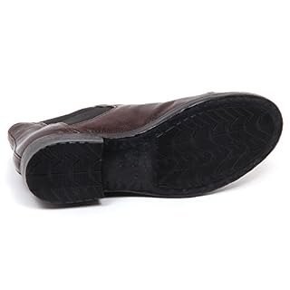 HUNDRED 100 E0448 Beatles Donna Brown Vintage Boot Shoe Woman – Image 3