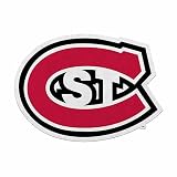 Rico Industries NCAA St. Cloud State Huskies Primary Shape Cut Pennant - Home and Living Room Décor - Soft Felt EZ to Hang