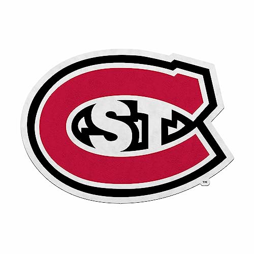 Rico Industries NCAA St. Cloud State Huskies Primary Shape Cut Pennant - Home and Living Room Décor - Soft Felt EZ to Hang