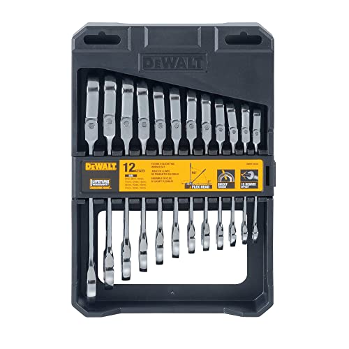DEWALT Ratcheting Wrench Set, MM, Flexible, 12-Piece (12PC) - Image 3