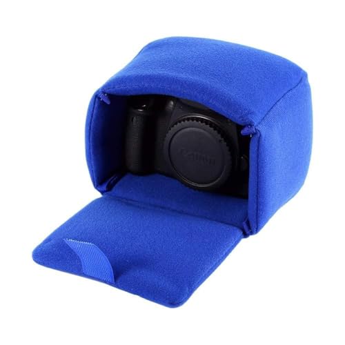 Agatige Sac Appareil Photo, Housse pour Appareil Photo, Sac Photo Anti-Choc, Insertion De Sac pour Appareil Photo, Insert De Sac Rembourré pour Appareil Photo, étui pour Appareil Photo Antichoc(Bleu)