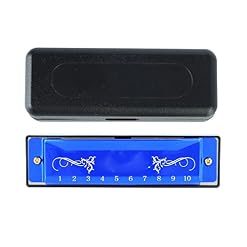 Harmonica, Surface Lisse, Harmonica Léger à 10 Trous, 20 Mélodies, Aucune Déformation, Aluminium et Acier Inoxydable, Durable, Dur, pour les Débutants en Voyage (Bleu) - Les Beatles, Paul McCartney, John Lennon, RIngo Starr, George Harrison Harmonica, Surface Lisse, Harmonica Léger à 10 Trous, 20 Mélodies, Aucune Déformation, Aluminium et Acier Inoxydable, Durable, Dur, pour les Débutants en Voyage (Bleu) – Image 6