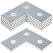 heneng 6 Pcs L Shaped Connector Bracket for 1-5/8