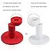 KOFULL Rubber Golf Tees Holder,Durable Rubber Practice Tees Ideal for Golf Practice Mat Indoor Outdoor Pack of 3(red)