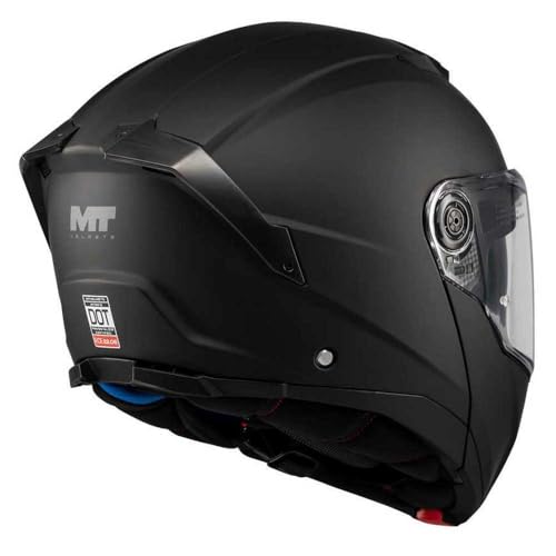 Casque MT FU404SV Atom 2 SV Pure A1 Mate L modulable noir