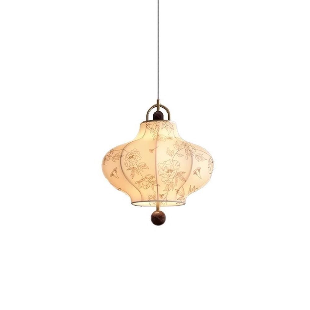 Suspension en bois lanterne vintage pour îlot de cuisine et salle à manger chaleureuse