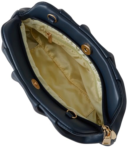 Image of Evening Bag for Women Ruched Clutch Purse Detachable Metal Chain Crossbody Bag