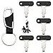 VooGenzek 5 PCS 880-013 Lgnition Starter Key, Construction Machines Key, Universal Lgnition Switch Spare Keys, with Keychain, Compatible with Honda Lawn Generator Equipment