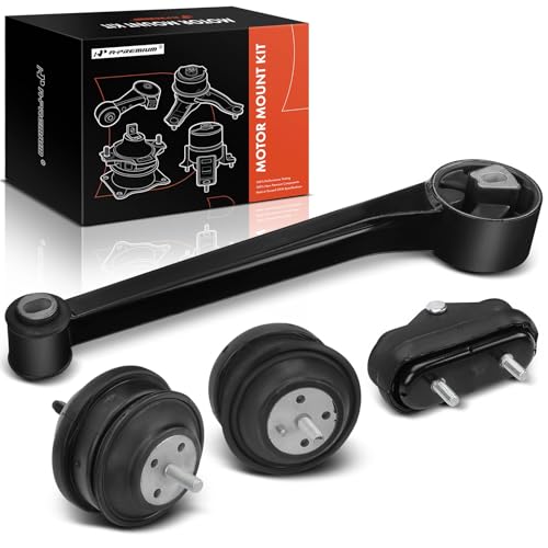 A-Premium 4PCS Engine Motor Mount Transmission Mount and Torque Strut Mount Set Compatible with Buick Lucerne & Cadillac DTS, 2006-2011, 4.6L, Automatic Transmission, Replace# 20760909, 20760908