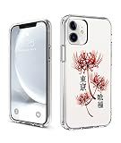 iPhone 11 Case, Full Body Protection Shockproof Protective Phone Clear Case Slim Thin Cover (Anime-T