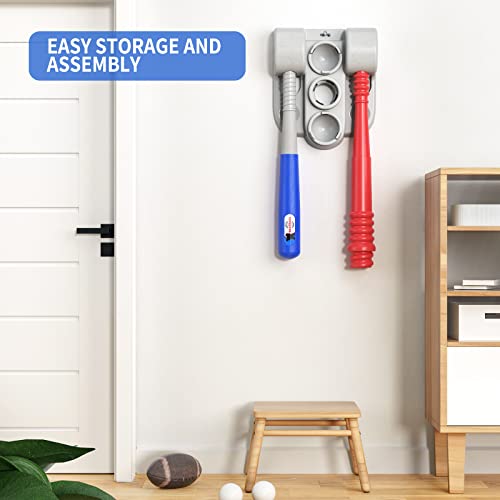 Temi Baseball Tee, T Ball Set For Toddlers, Includes 6 Balls, Teeball Batting Tee,Pitching Machine, Outdoor Sport Toy Games For Boys & Girls, Kids Ages 3-12 Years #TOP4