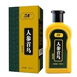 Natural Polygonum Shampoo and Conditioner,Organic Black Hair Shampoo Bar for Women Men(180 ML)