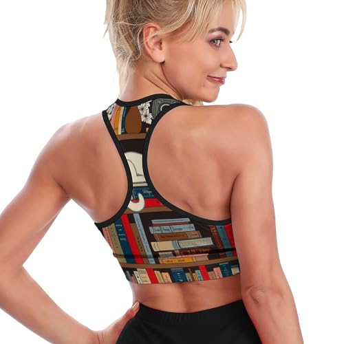 Women's Sexy Yoga Bras Racerback Athletic Vest Underwear for Workout2