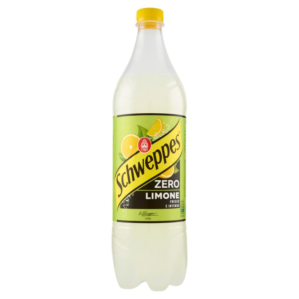 Italian Gourmet Getränke Set 6×1 L – Zitronen-Erfrischungsgetränk Zero Zucker, frisch & intensiv, ideal gekühlt genießen, Lemon drink soda + Italian Gourmet Polpa