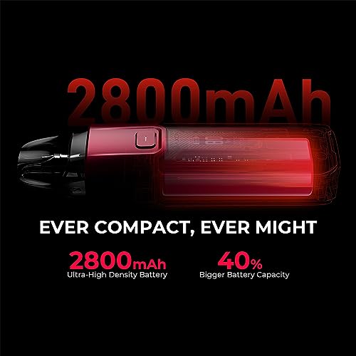 Miniatura 3 de Original Vapo Resso Luxe Xr Max Kit Vape 80w 2800mah Batería Incorporada 5ml Apto Luxe X Xr Pod Mtl A Dtl Vaping E Cigarette Vaporizer Manzana Verde - No Nicotine