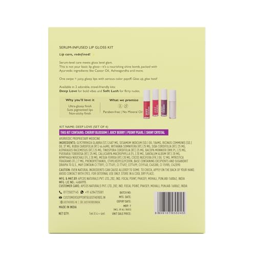 Just Herbs 4 IN 1 Lip Gloss for Women - Image 11