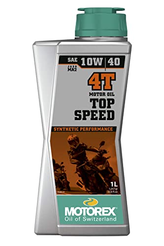 Motorex Aceite de Motor Sintético 10W40 Top Speed 4T Motorex 1 Litro