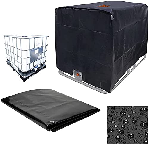 Bâche pour cuve 600L IBC 210D noire de protection extérieure
