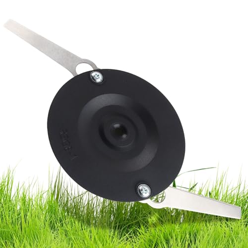 set di lama decespugliatore, rosyfate 2 pcs lame per tagliaerba, incluso disco per decespugliatore, lame tosaerba sostituzione, lame tosaerba universali, per einhell decespugliatore