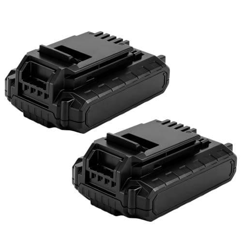 Lot de 2 batteries Li-ion 18 V 3000 mAh pour Stanley FMC687L FMC688L FMC698B FMC625D2 FMC645D2 FMC675B pour Porter Cable PCC681L PCC680L PCC685L PCC601 PCC681L