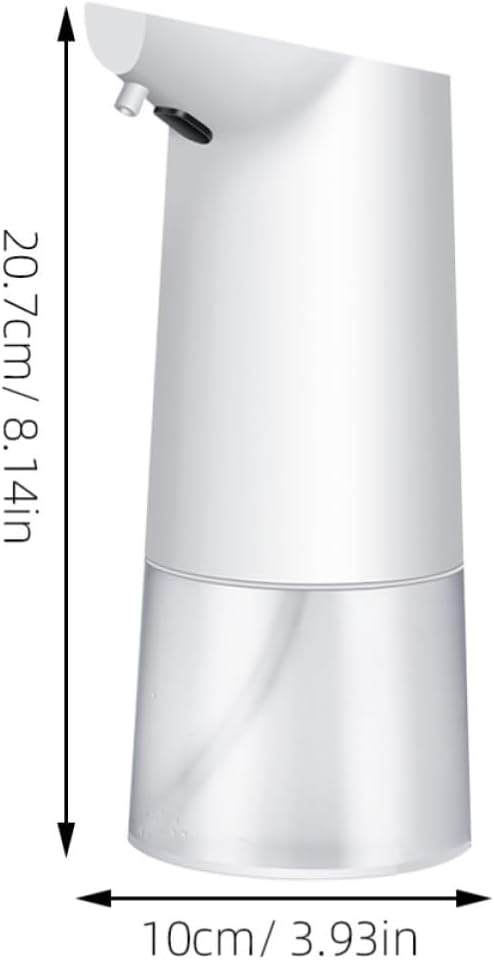 Automatic Sensor Soap Dispenser 350ml White ABS PC Touchless image 2