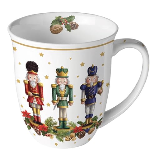 Ambiente Tasse 0,4 l Henkeltasse Becher Kaffeetasse Teetasse...