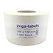 Produktbild zega-labels Thermo Etiketten - 100 x 150 mm - 1.000 Stück je Rolle - Kern Ø 76 mm - Versandetiketten stark haftend - mit Perforation - Druckverfahren: Thermodirekt (Verwendung ohne Farbband)